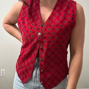 Vintage corduroy vest